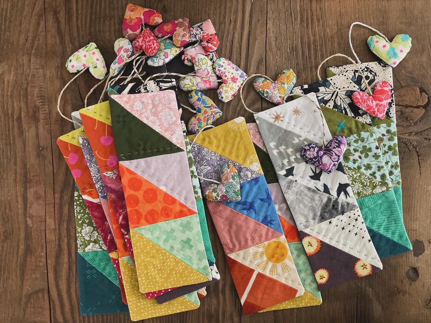 Quilted Bookmarks